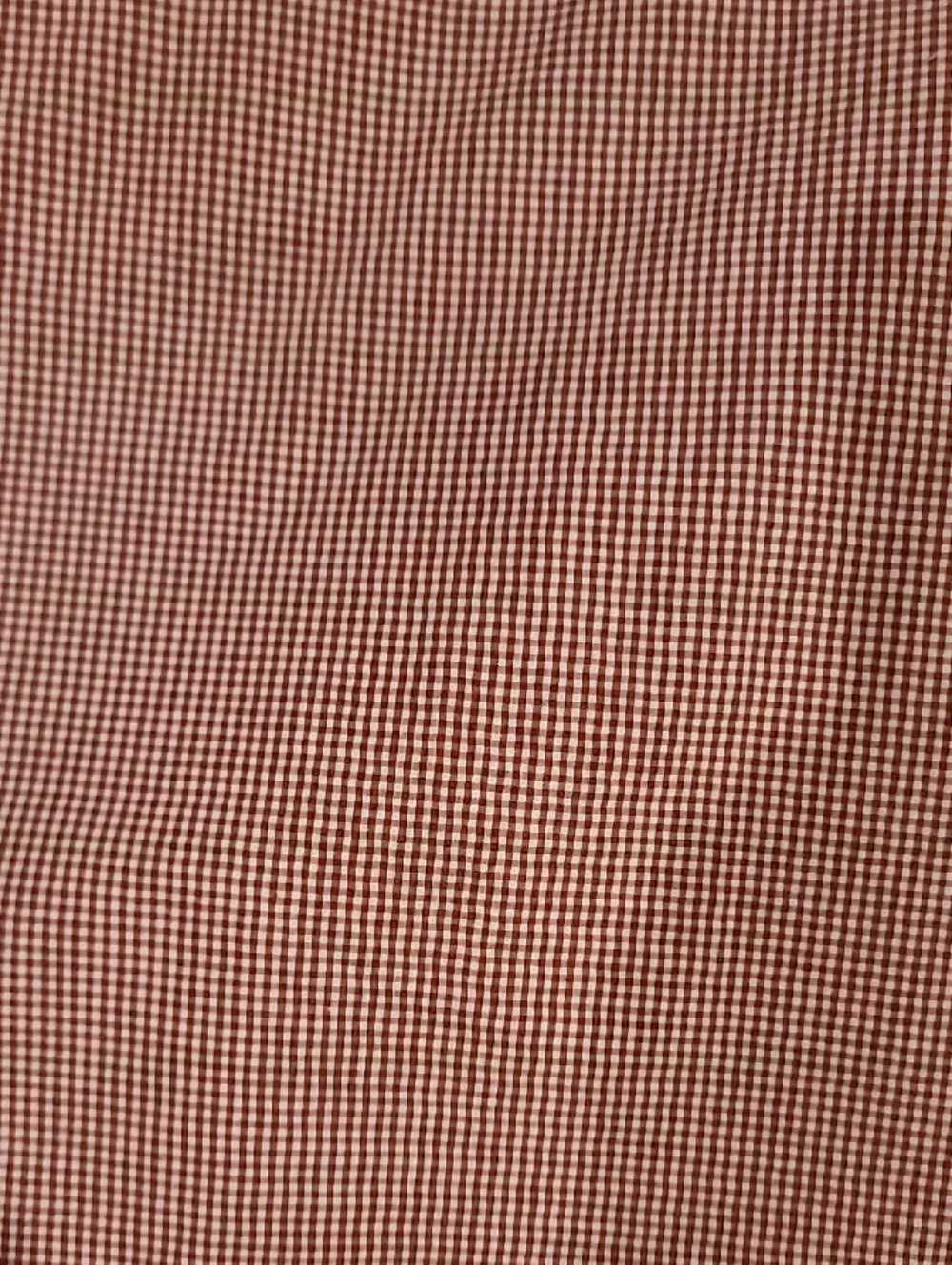 J. Crew Men's Red Micro-Check Flat Front Shorts 38 All Cotton